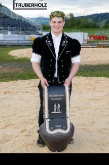 Truberholz Gratuliert herzlich Thomas Wüthrich zu seinem ersten Kranz am Emmentalischen Schwingfest