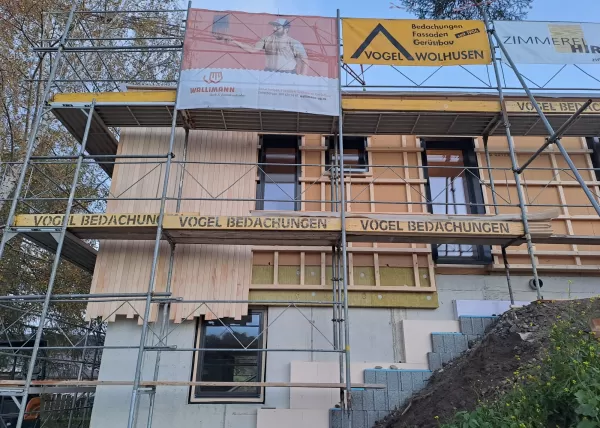 Ausbau Wohnhaus in Doppelschwand mit Truberholzwänden